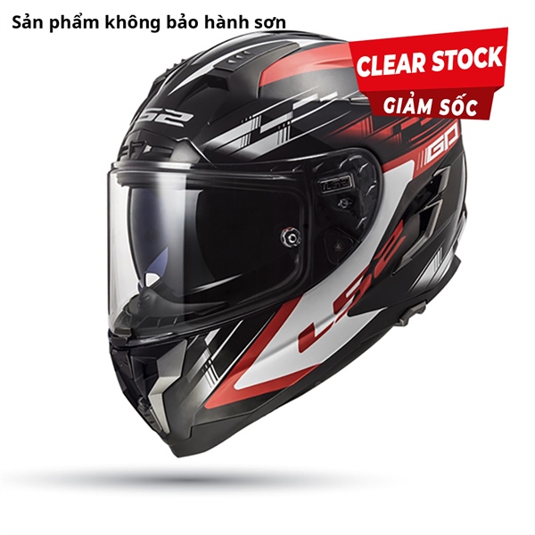 Mũ Bảo Hiểm Fullface Hai Kính LS2 FF327 Challenger