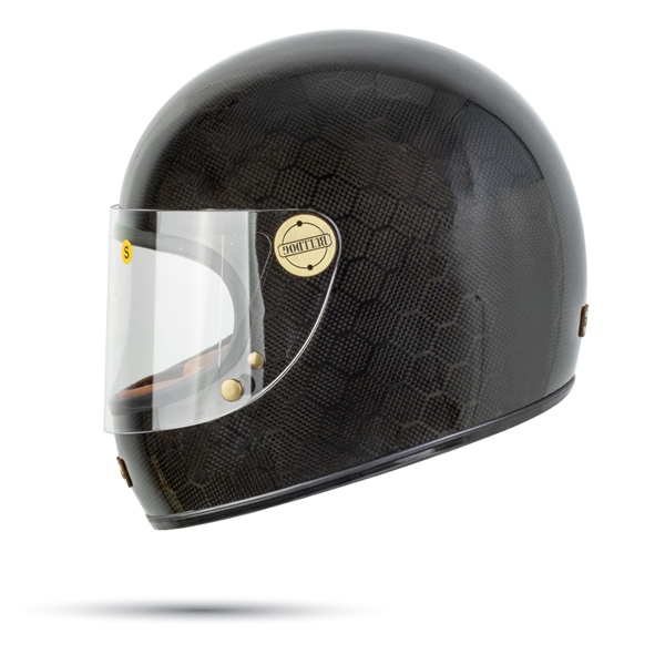 Mũ Bảo Hiểm Fullface Cổ Điển BULLDOG Clasico II Carbon